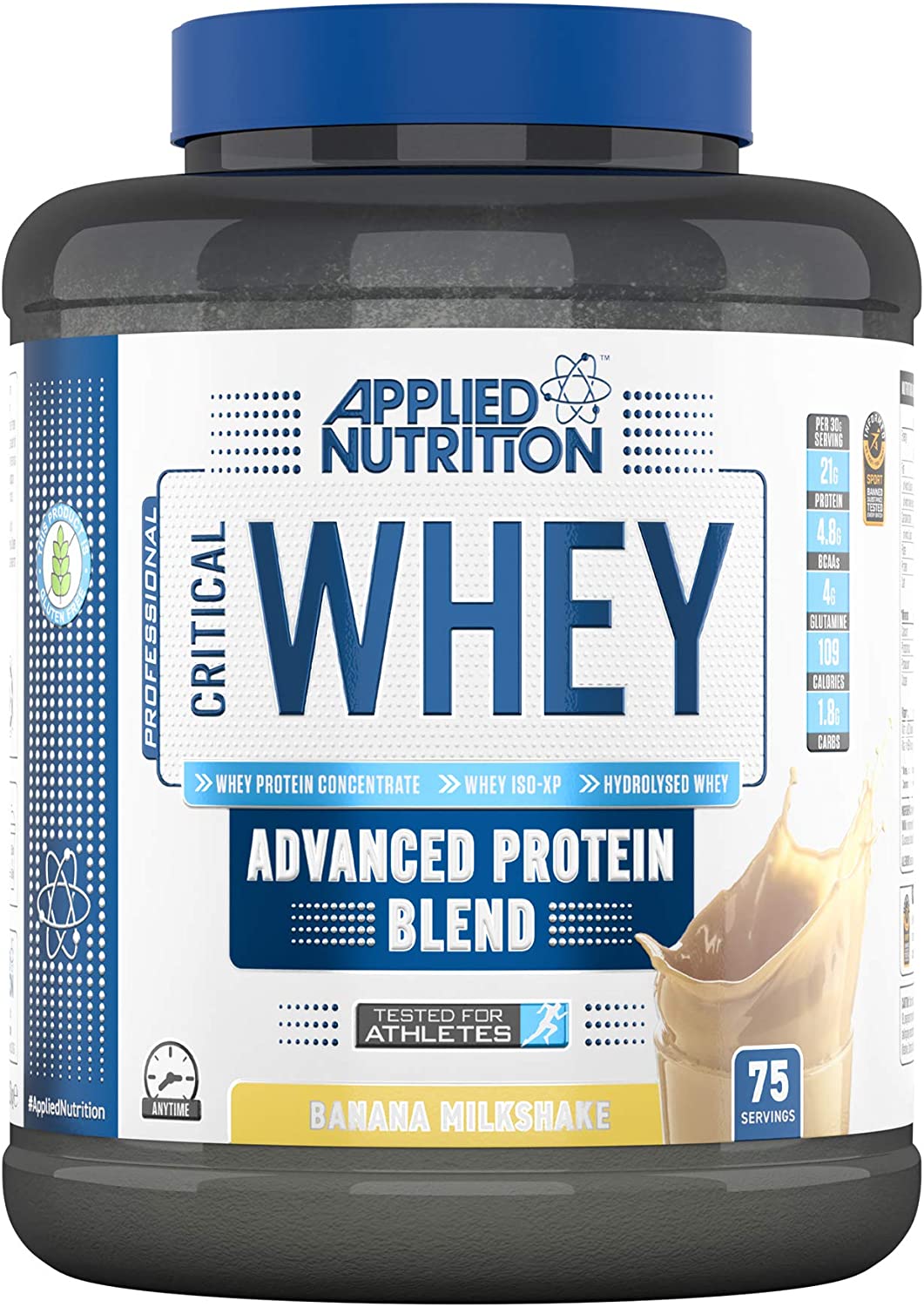 Applied Nutrition Critical Whey, Banana - 2270g