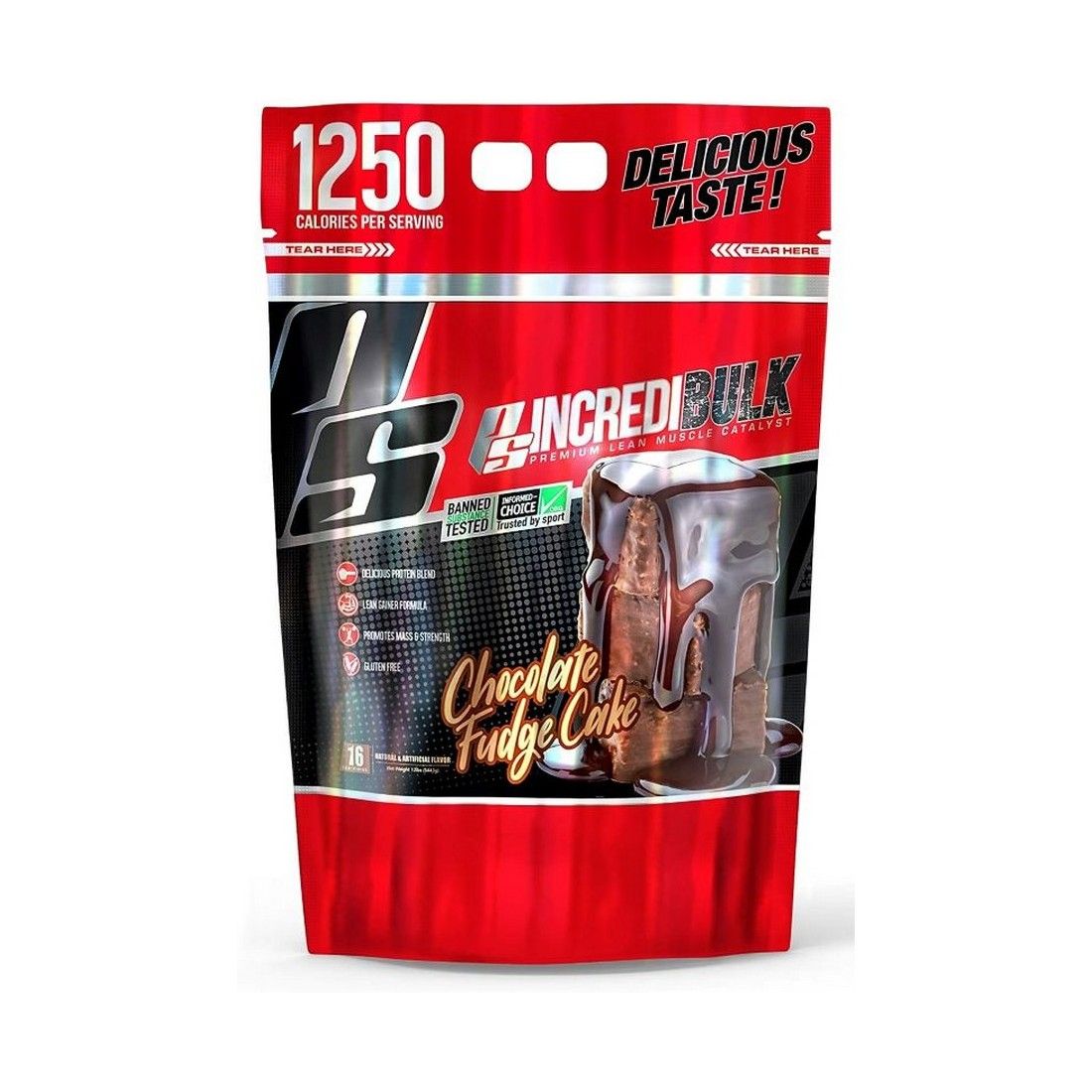 Pro Supps IncrediBulk, Chocolate Fudge Cake - 5200g