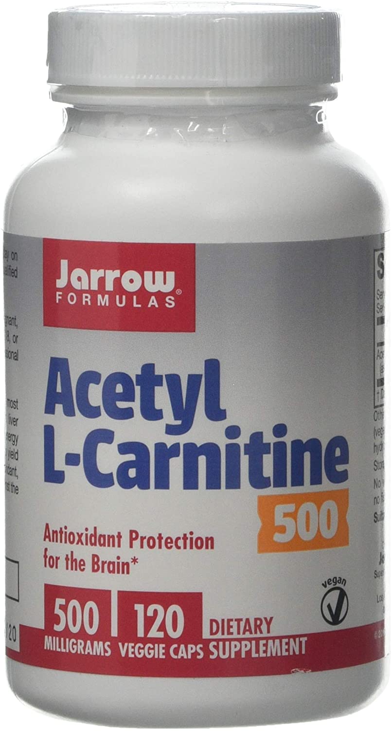 Jarrow Formulas Acetyl L-Carnitine, 500mg - 120 vcaps