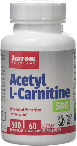 Jarrow Formulas Acetyl L-Carnitine, 500mg - 60 vcaps