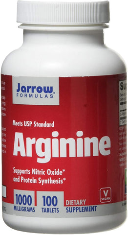 Jarrow Formulas Arginine, 1000mg - 100 tabs