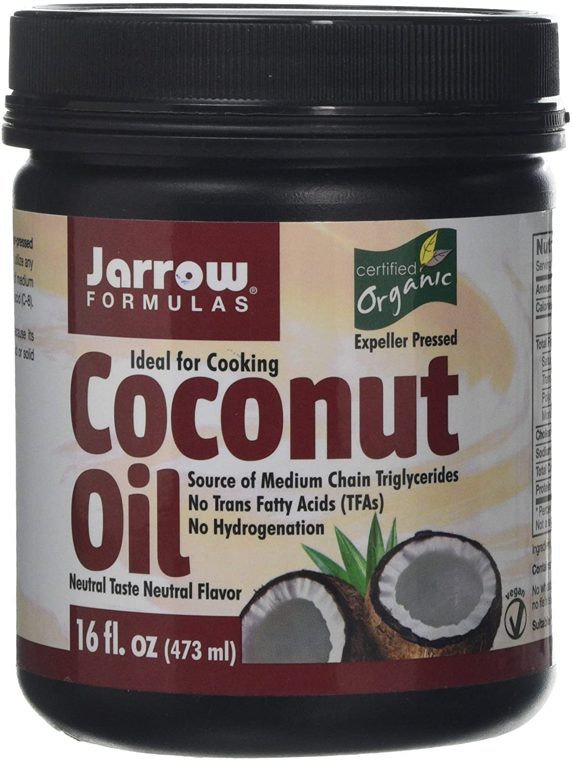 Jarrow Formulas Coconut Oil - 473 ml.