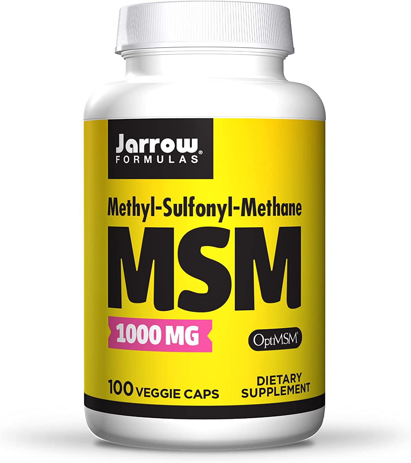Jarrow Formulas MSM (Methyl-Sulfonyl-Methane Sulfur), 1000mg - 100 vcaps