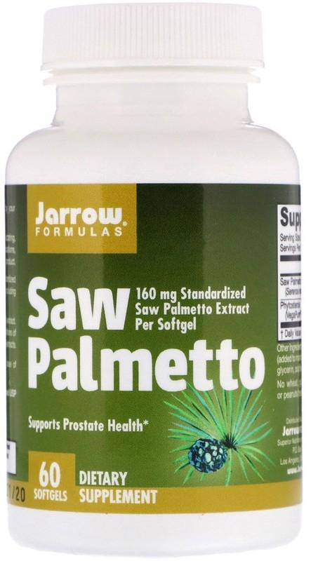 Jarrow Formulas Saw Palmetto - 60 softgels