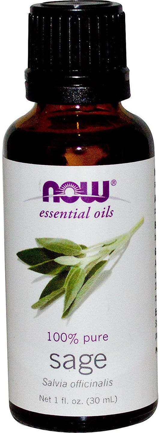 NOW Foods Essential Oil, Sage Oil - 30 ml.