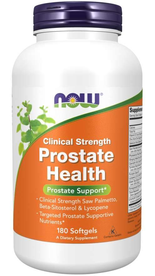 NOW Foods Prostate Health Clinical Strength - 180 softgels