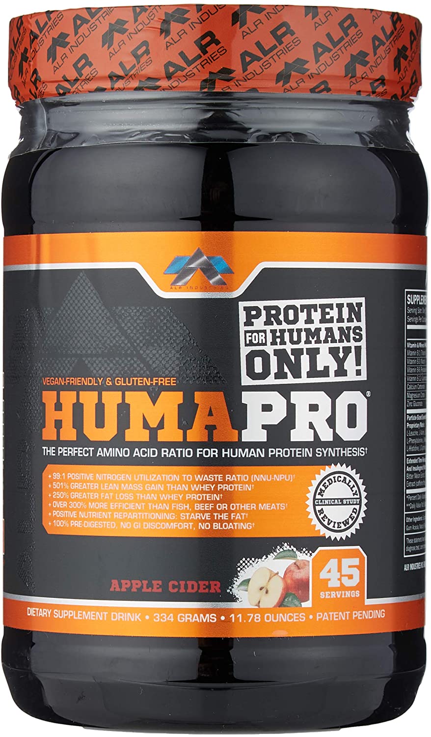 ALRI HumaPro, Apple Cider - 334g