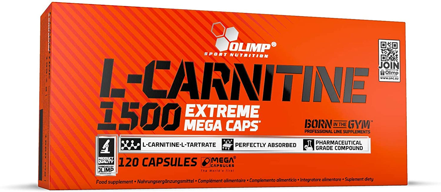 Olimp Nutrition L-Carnitine 1500 Extreme - 120 caps