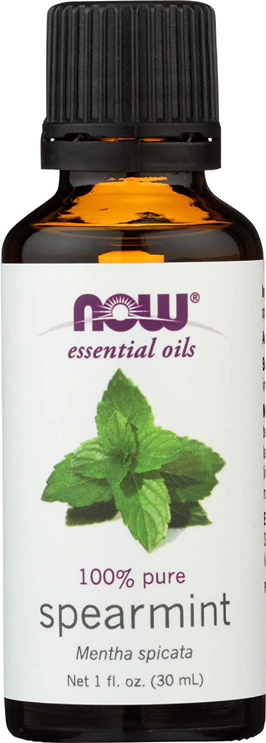 NOW Foods Essential Oil, Spearmint Oil - 30 ml.