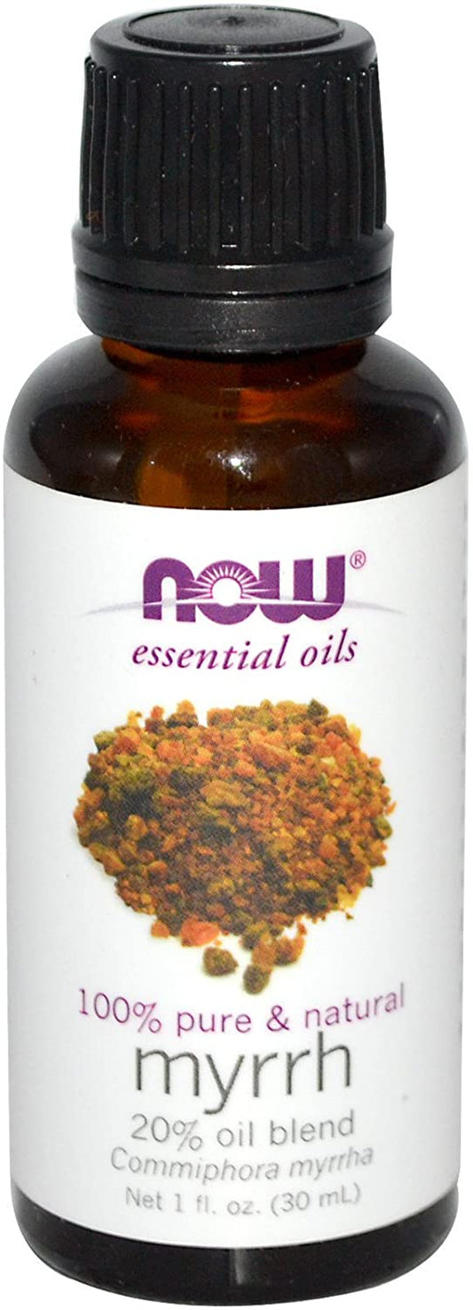 NOW Foods Essential Oil, Myrrh Oil Blend - 30 ml.