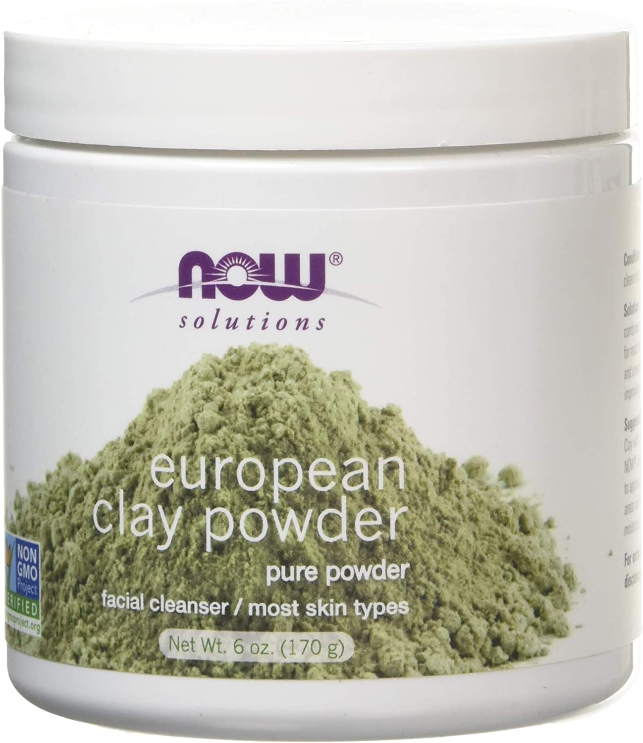 NOW Foods European Clay Powder - 170g