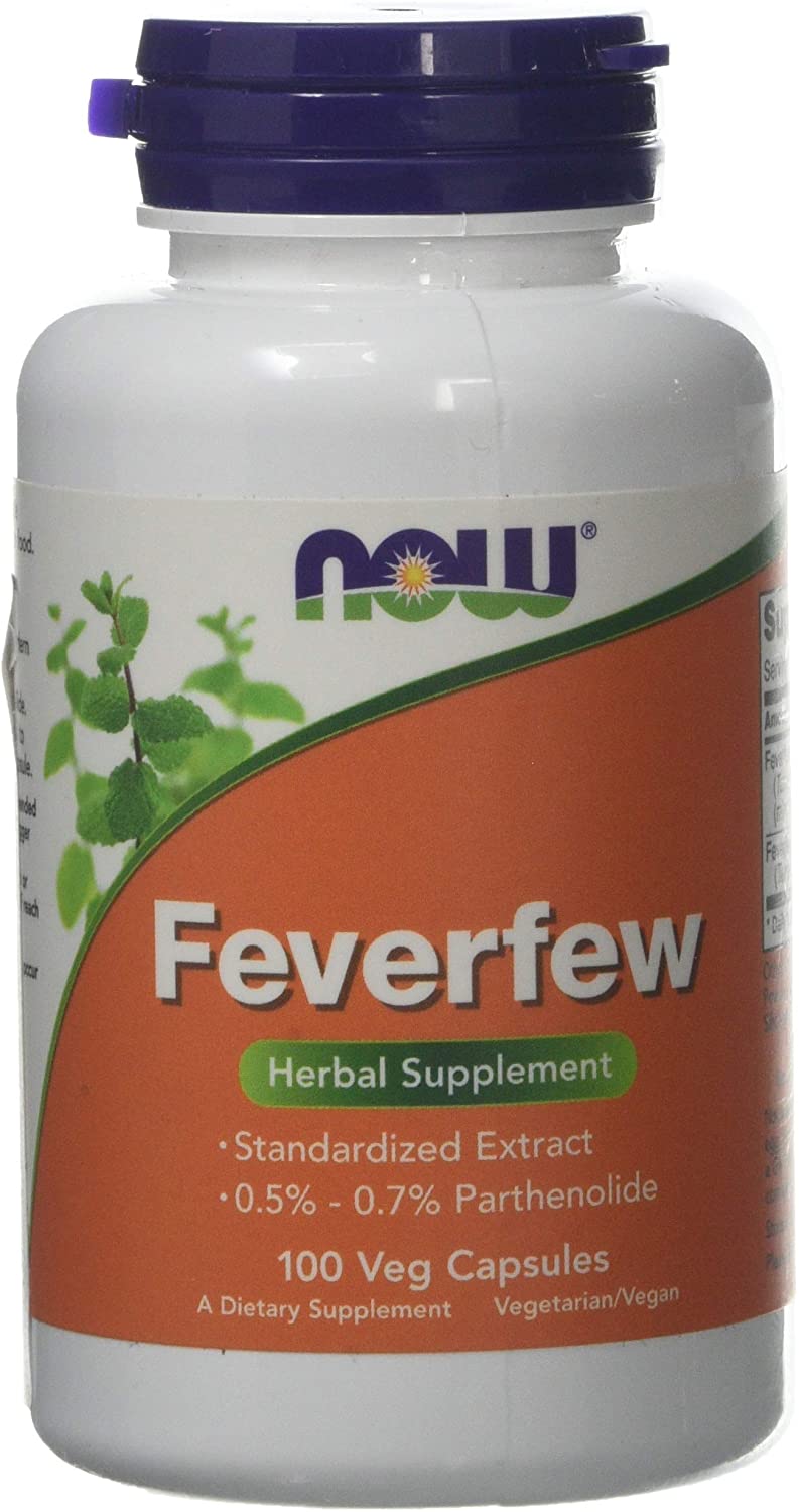 NOW Foods Feverfew - 100 vcaps