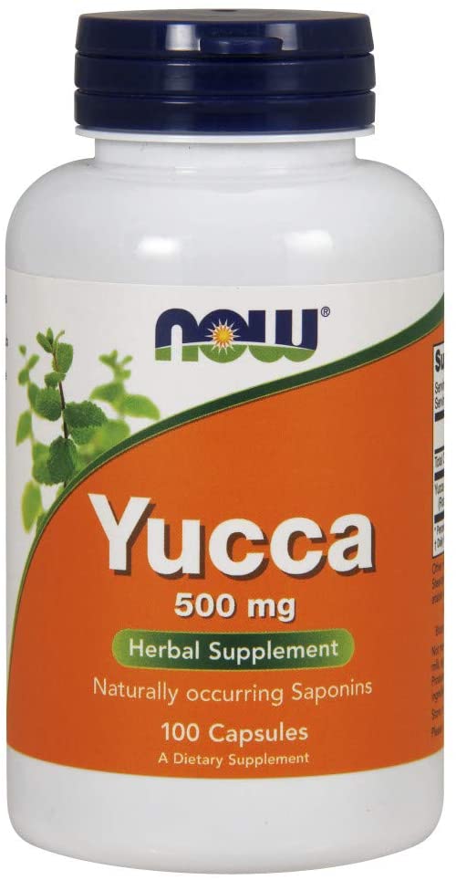 NOW Foods Yucca, 500mg - 100 capsules
