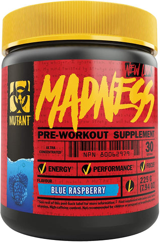 Mutant Madness, Blue Raspberry - 225g