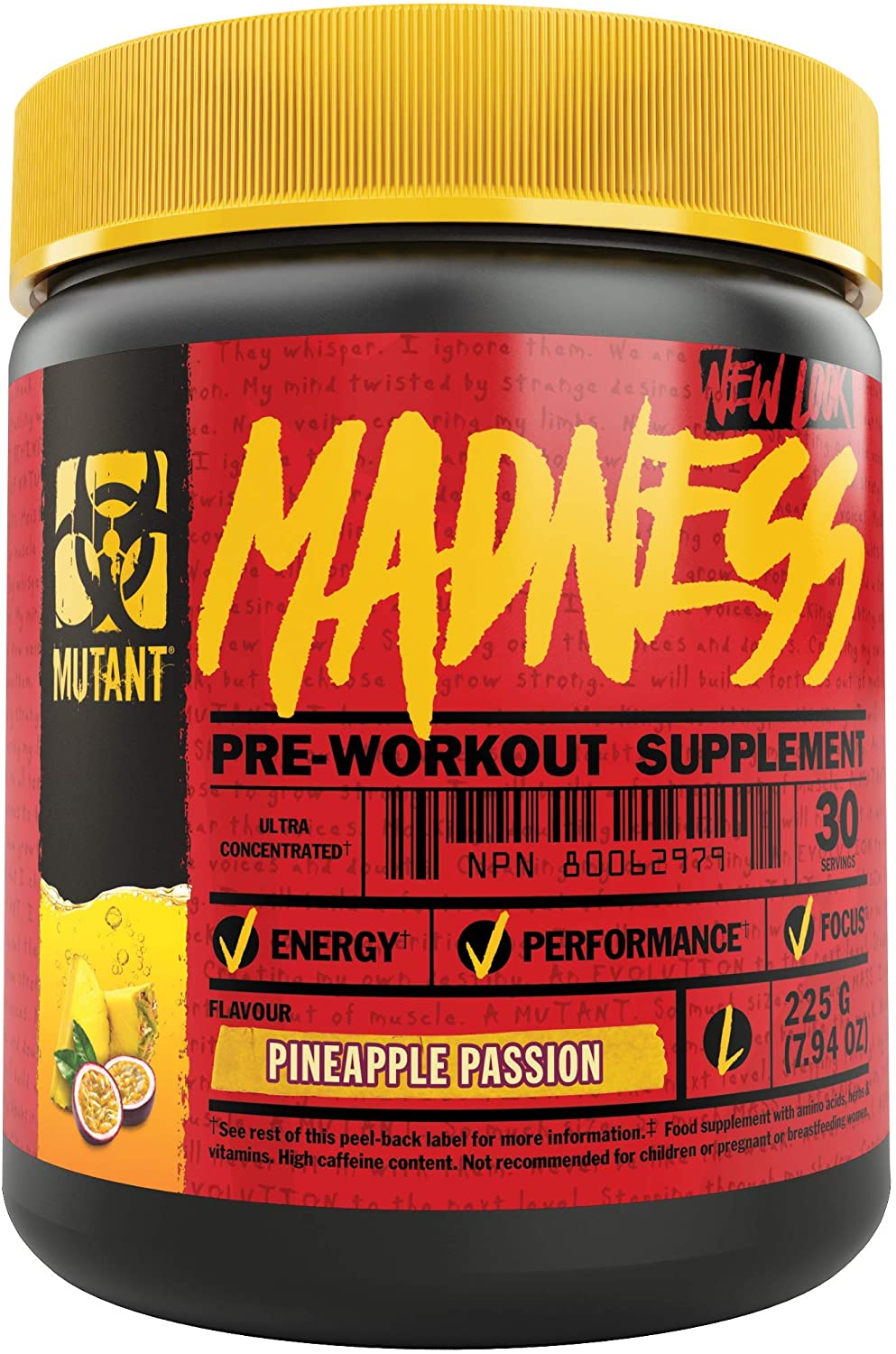 Mutant Madness, Pineapple Passion - 225g