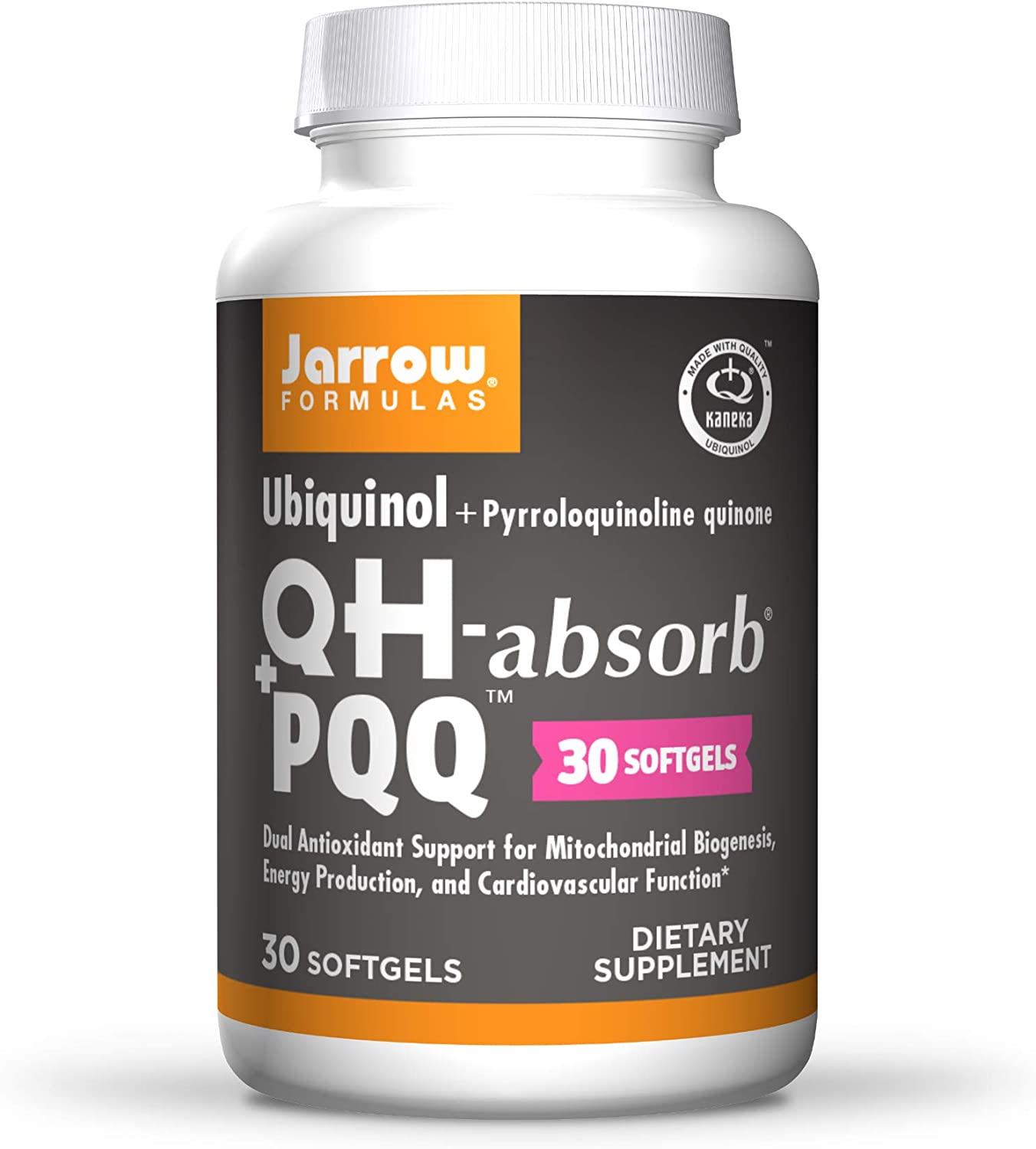 Jarrow Formulas Ubiquinol QH-absorb + PQQ - 30 softgels