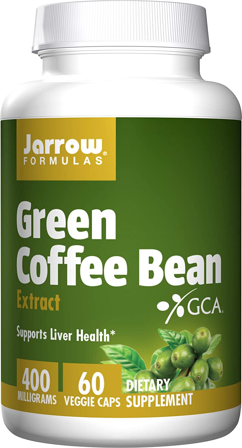 Jarrow Formulas Green Coffee Bean Extract, 400mg - 60 vcaps