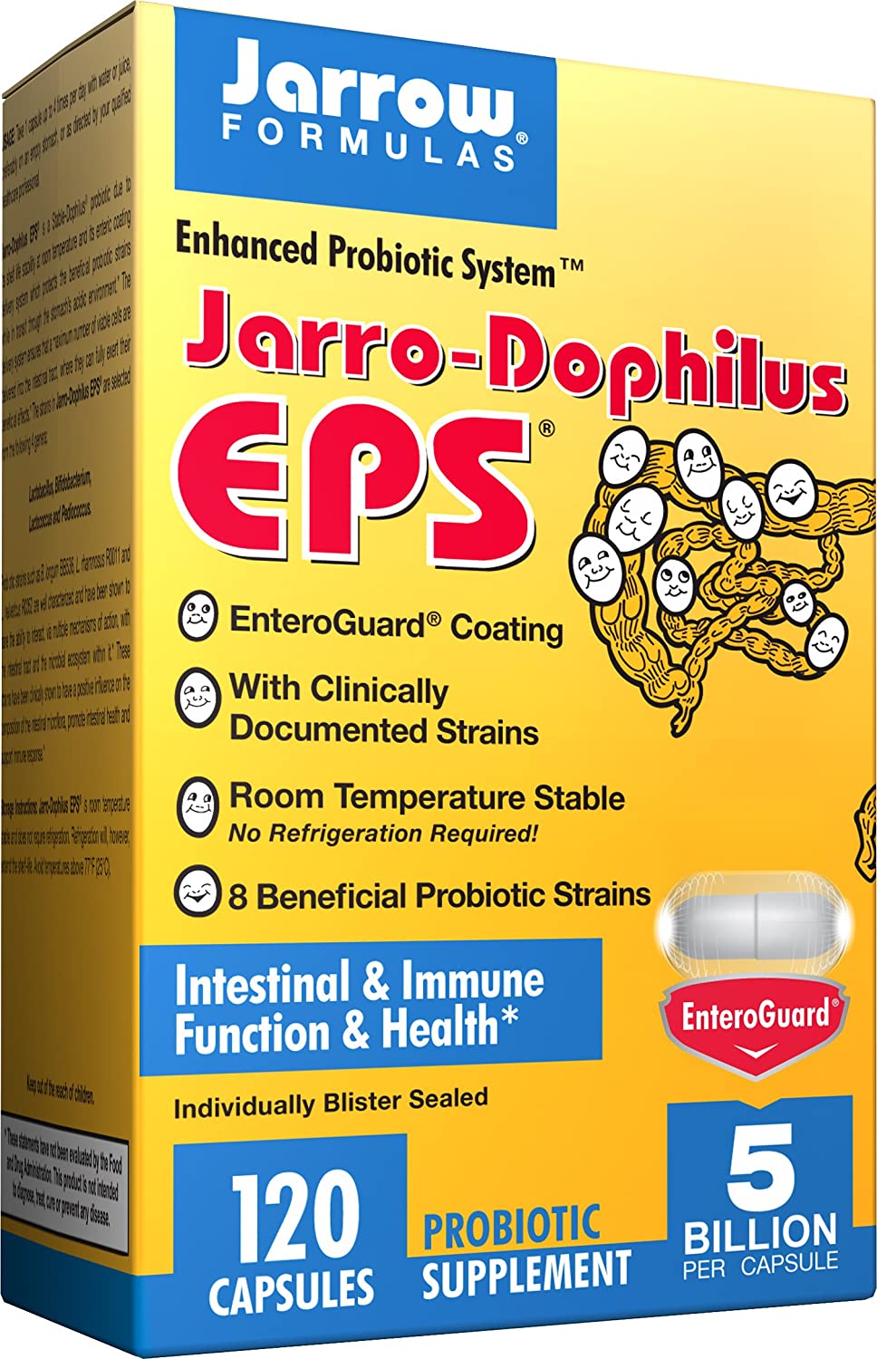 Jarrow Formulas Jarro-Dophilus EPS, 5 Billion - 120 vcaps