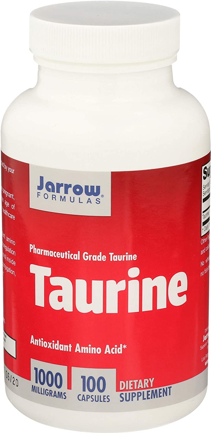 Jarrow Formulas Taurine, 1000mg - 100 caps