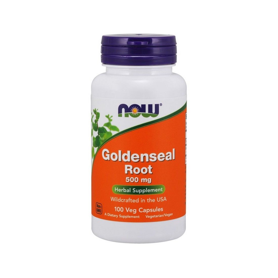 NOW Foods Goldenseal Root, 500mg - 100 vcaps