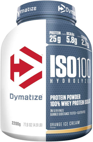 Dymatize ISO-100, Orange Ice Cream - 2200g