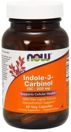 NOW Foods Indole-3-Carbinol (I3C), 200mg - 60 vcaps