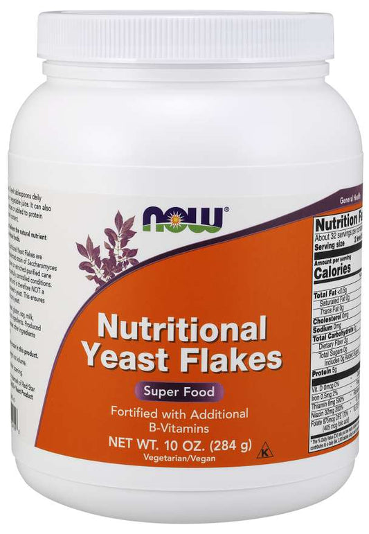NOW Foods Nutritional Yeast Flakes - 284g