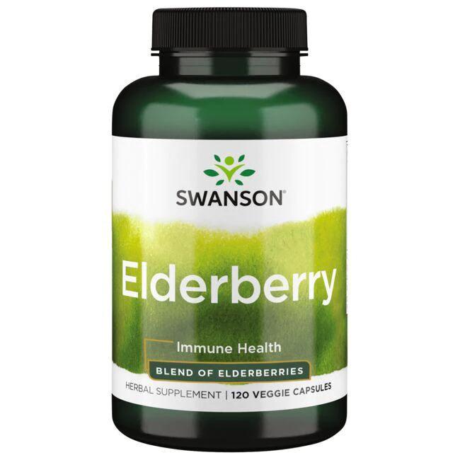 Swanson Elderberry - 120 vcaps