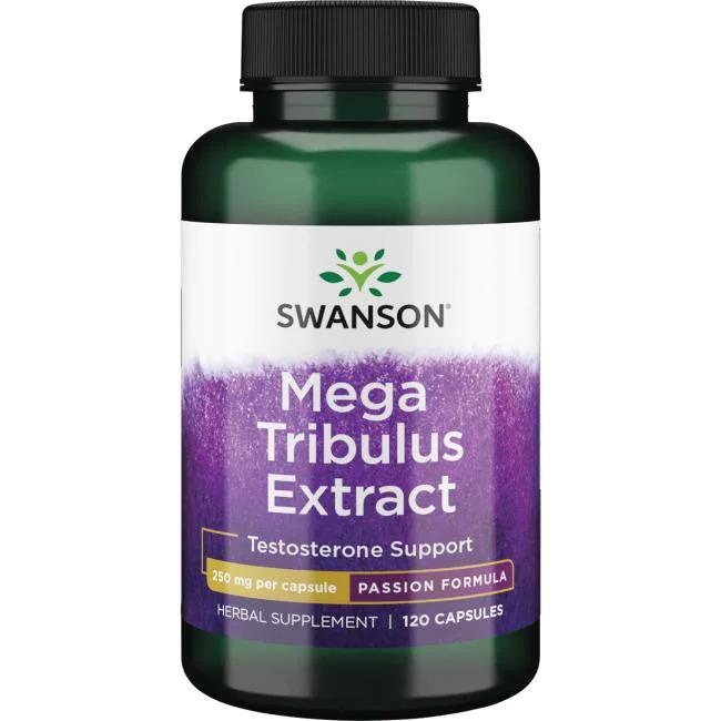 Swanson Mega Tribulus Extract, 250mg - 120 caps