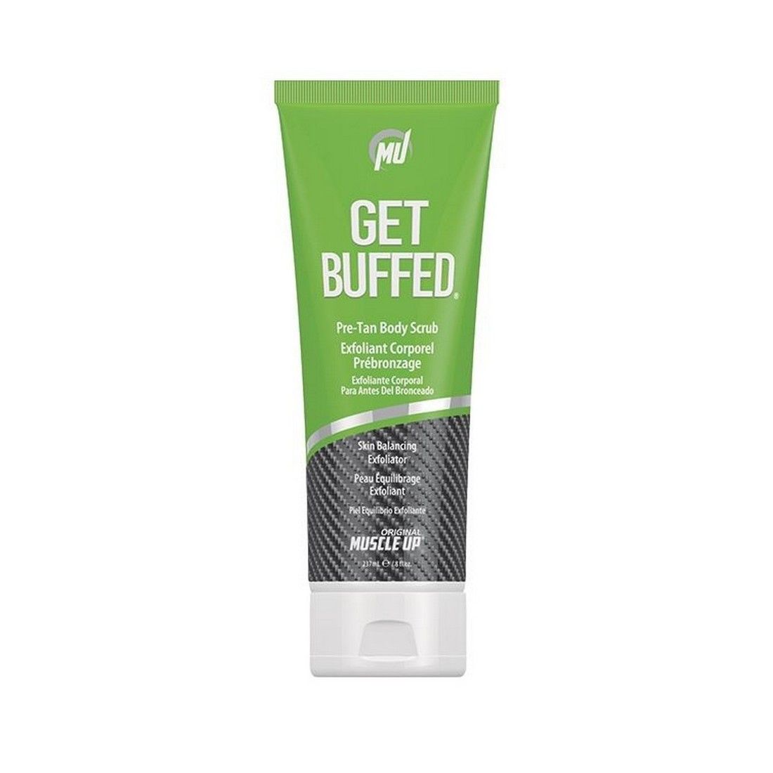 Pro Tan Get Buffed, Pre-Tan Body Scrub and Skin Balancing Exfoliator - 237 ml.