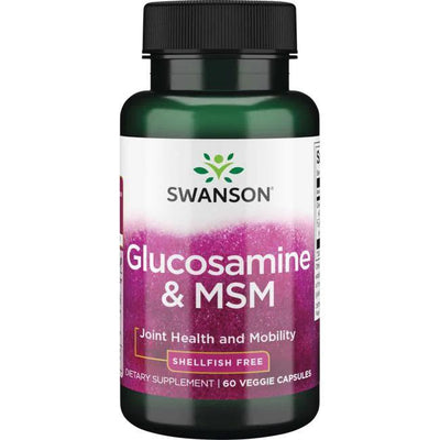 Swanson Glucosamine & MSM, Vegetarian - 60 vcaps