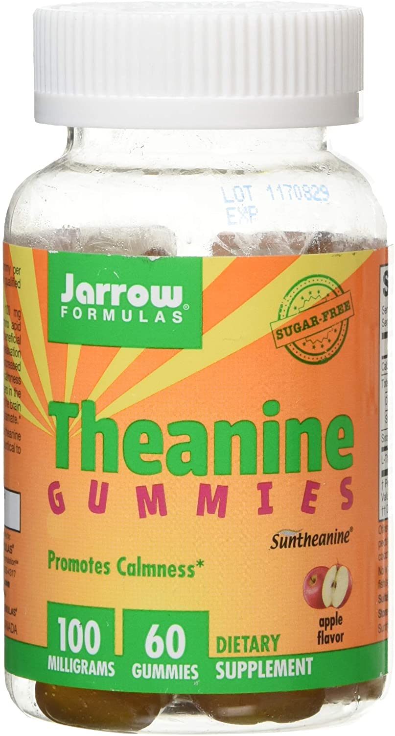 Jarrow Formulas Theanine Gummies, 100mg - 60 gummies