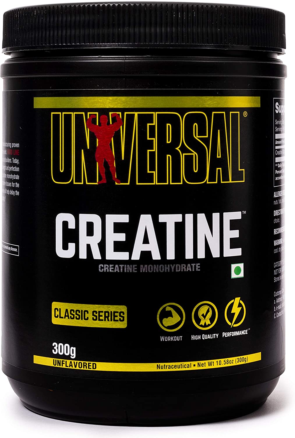 Universal Nutrition Creatine Powder, Unflavored - 300g