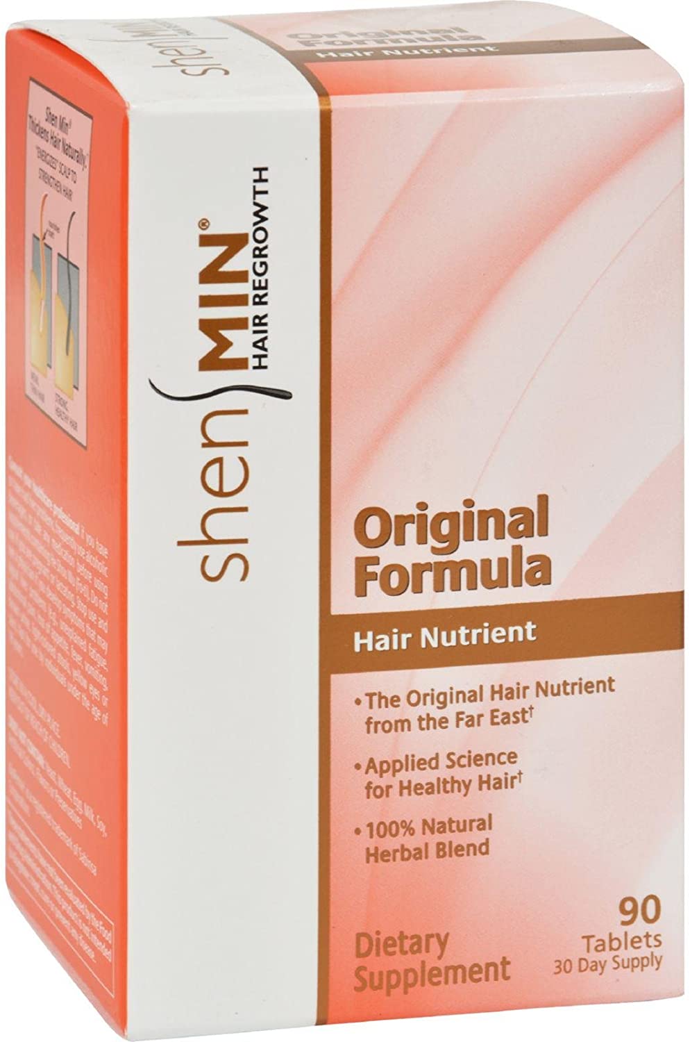 Natrol Shen Min Original Formula, Hair Nutrient - 90 tabs