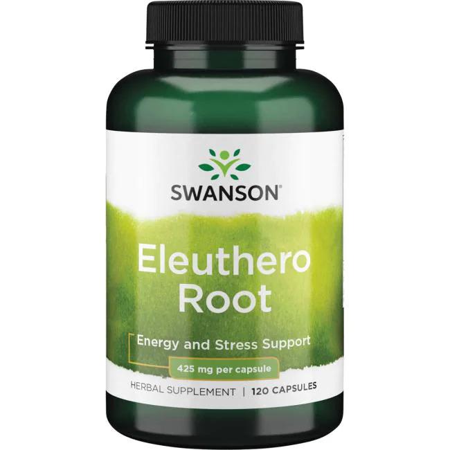 Swanson Eleuthero Root, 425mg - 120 caps