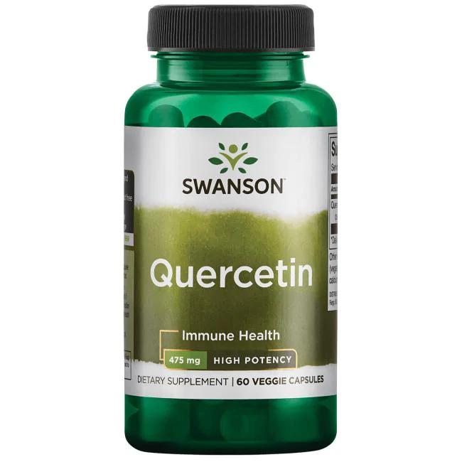 Swanson Quercetin, 475mg High Potency - 60 vcaps