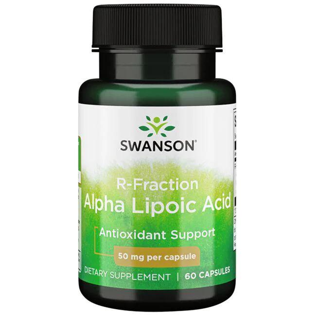 Swanson R-Fraction Alpha Lipoic Acid, 50mg - 60 caps