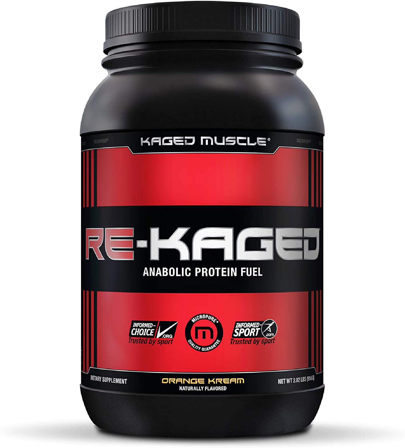 Kaged Muscle Re-Kaged, Orange Kream - 936g
