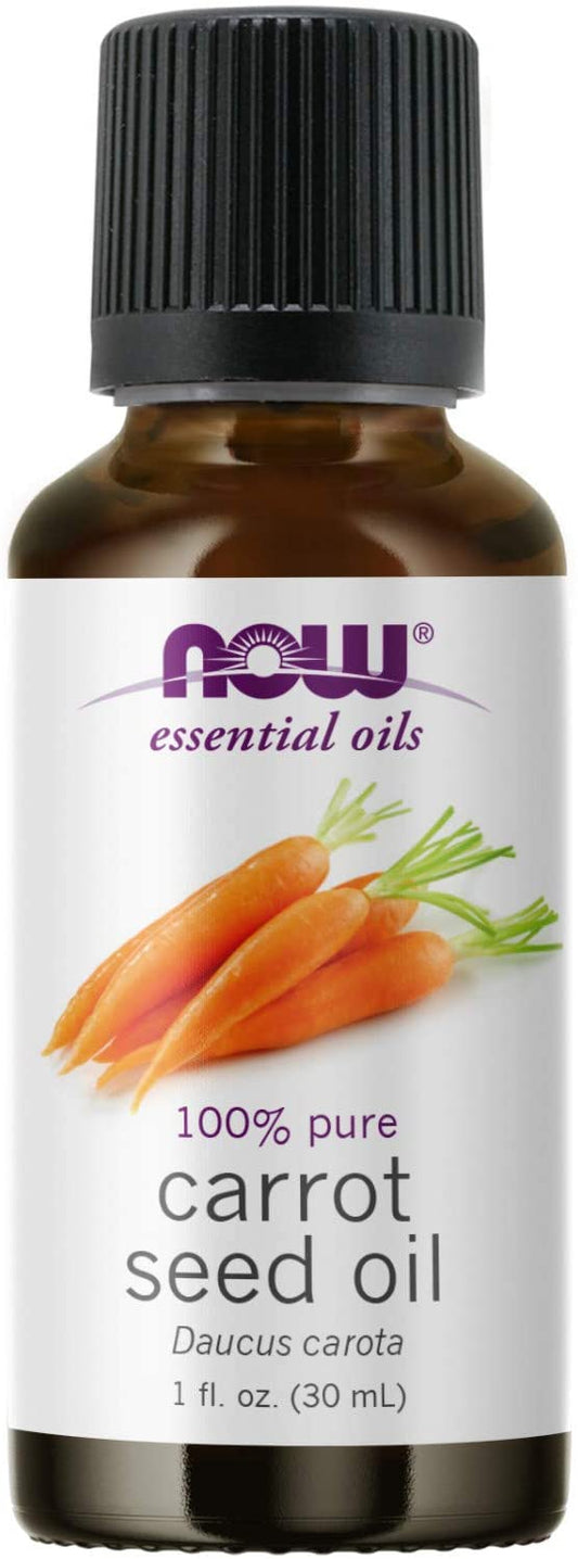 NOW Foods Essential Oil, Carrot Seed Oil - 30 ml.