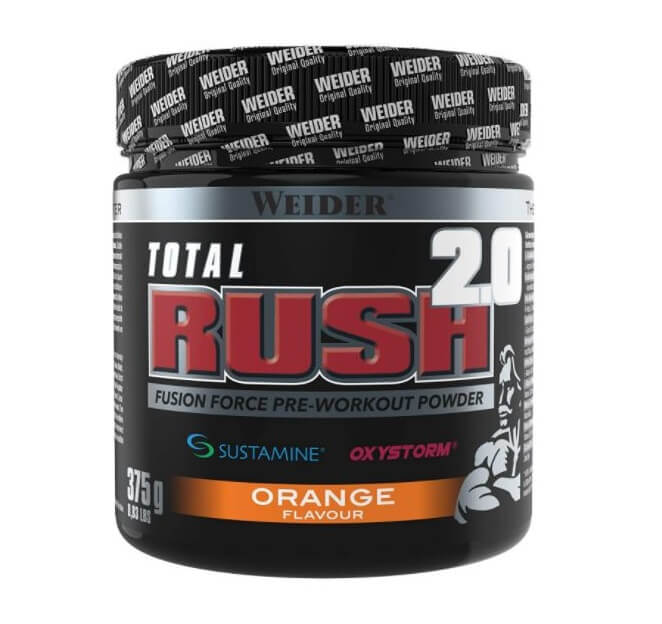 Weider Total Rush 2.0, Orange - 375g