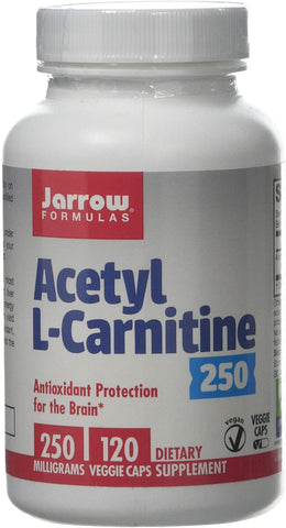 Jarrow Formulas Acetyl L-Carnitine, 250mg - 120 vcaps
