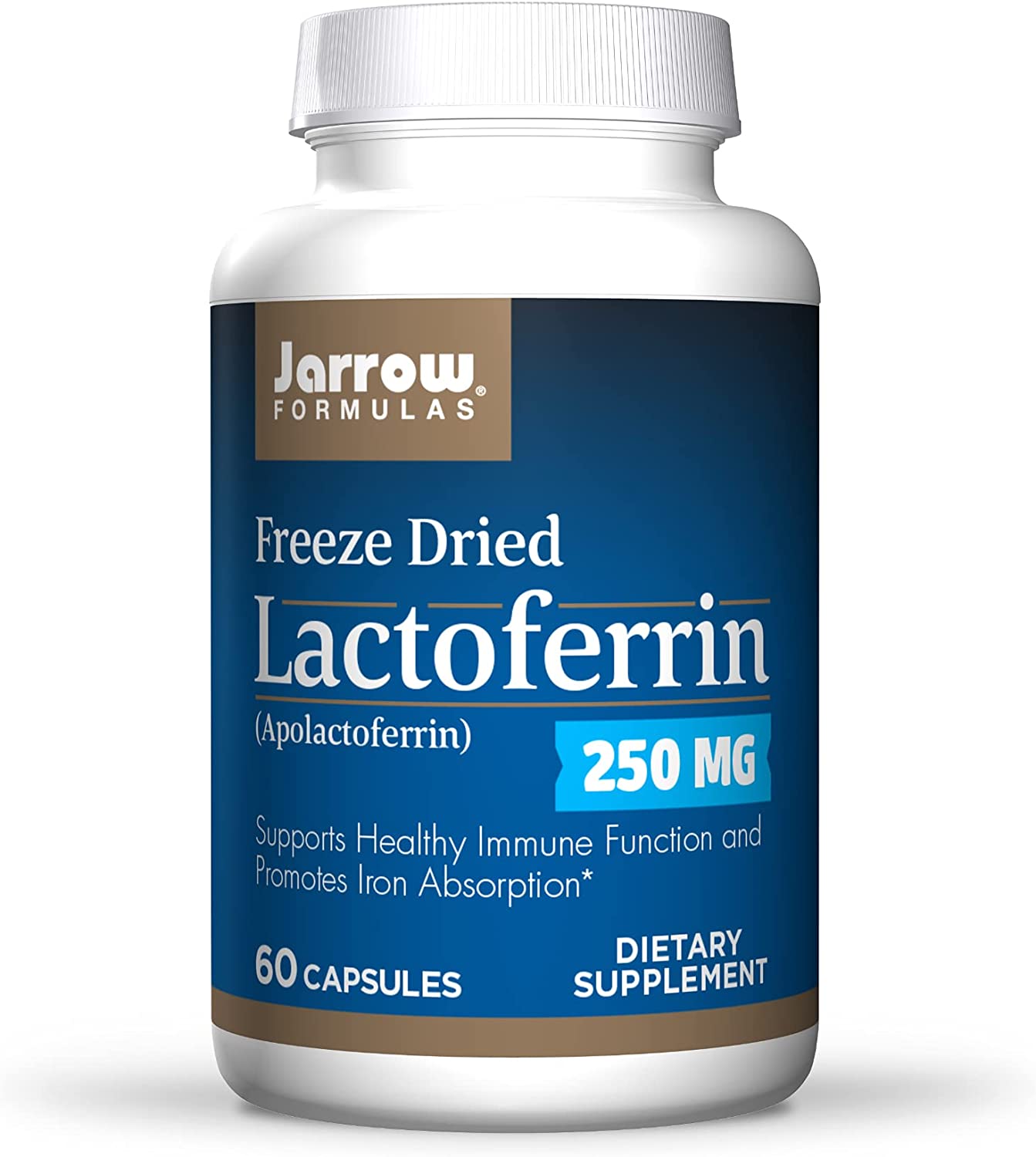 Jarrow Formulas Lactoferrin, 250mg - 60 caps