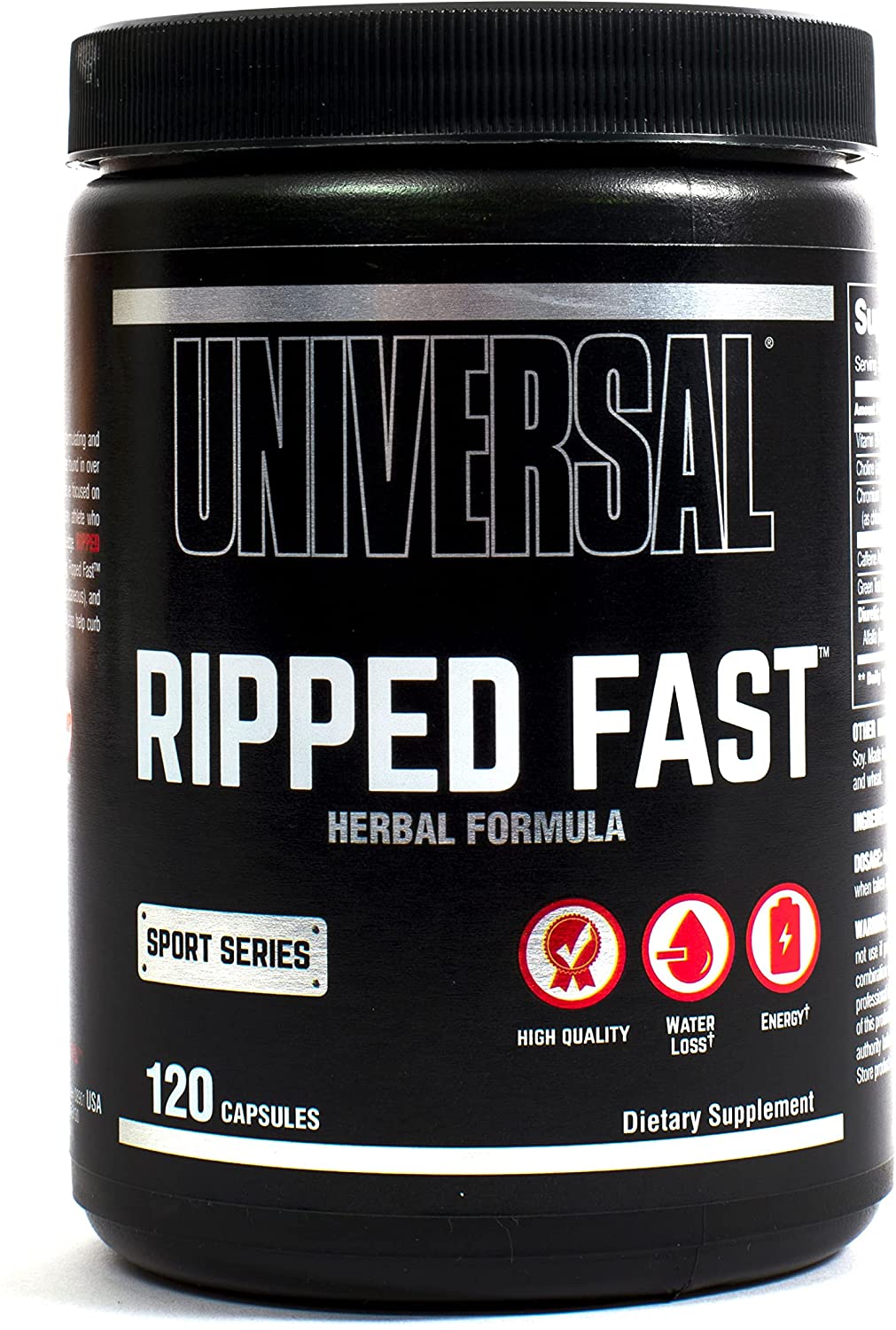 Universal Nutrition Ripped Fast - 120 caps