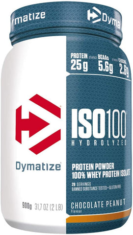 Dymatize ISO-100, Chocolate Peanut - 900g