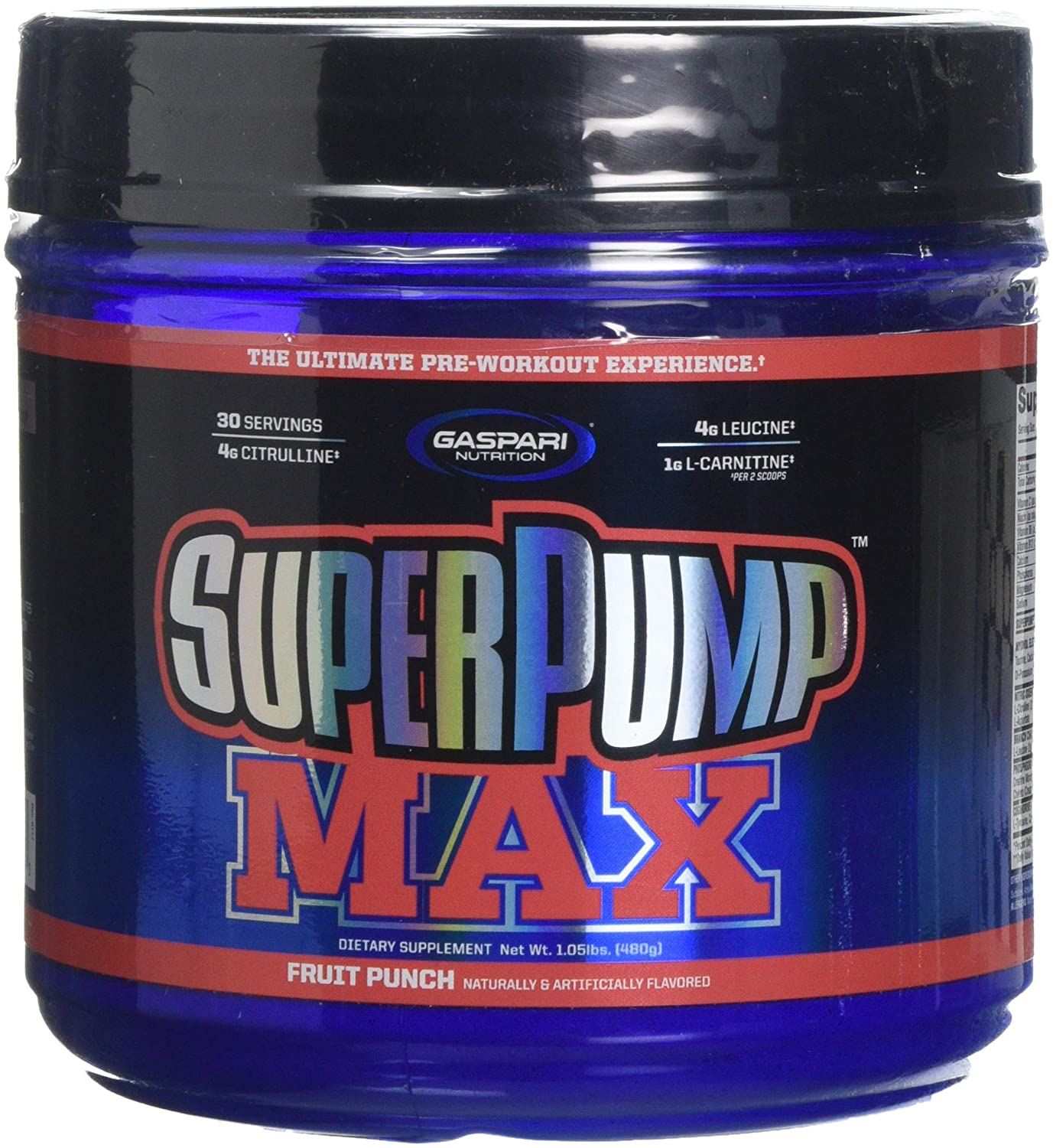 Gaspari Nutrition SuperPump MAX, Fruit Punch - 480g