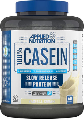 Applied Nutrition 100% Casein Protein, Vanilla - 1800g
