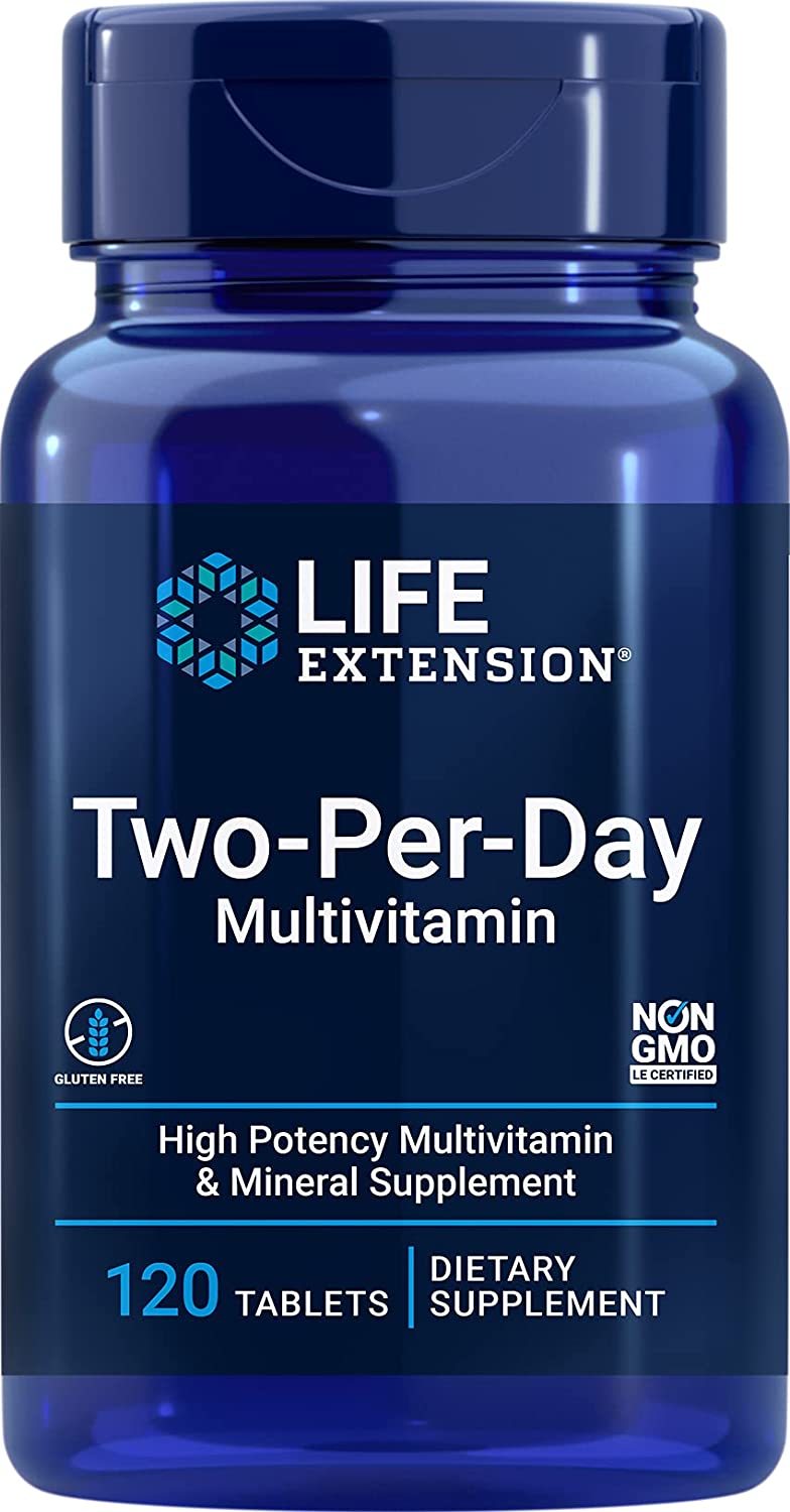 Life Extension Two-Per-Day, Tablets - 120 tabs
