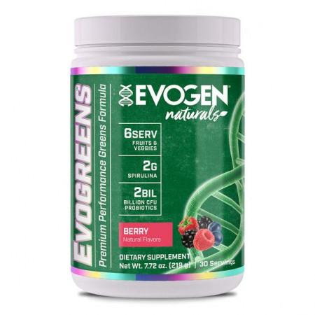Evogen Evogreens Naturals, Berry - 219g