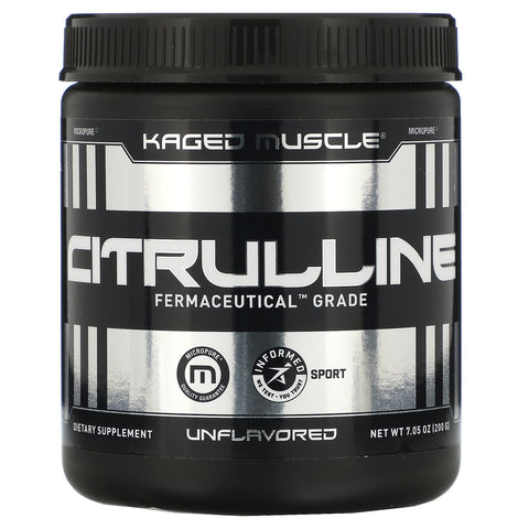 Kaged Muscle Citrulline, Unflavored - 200g