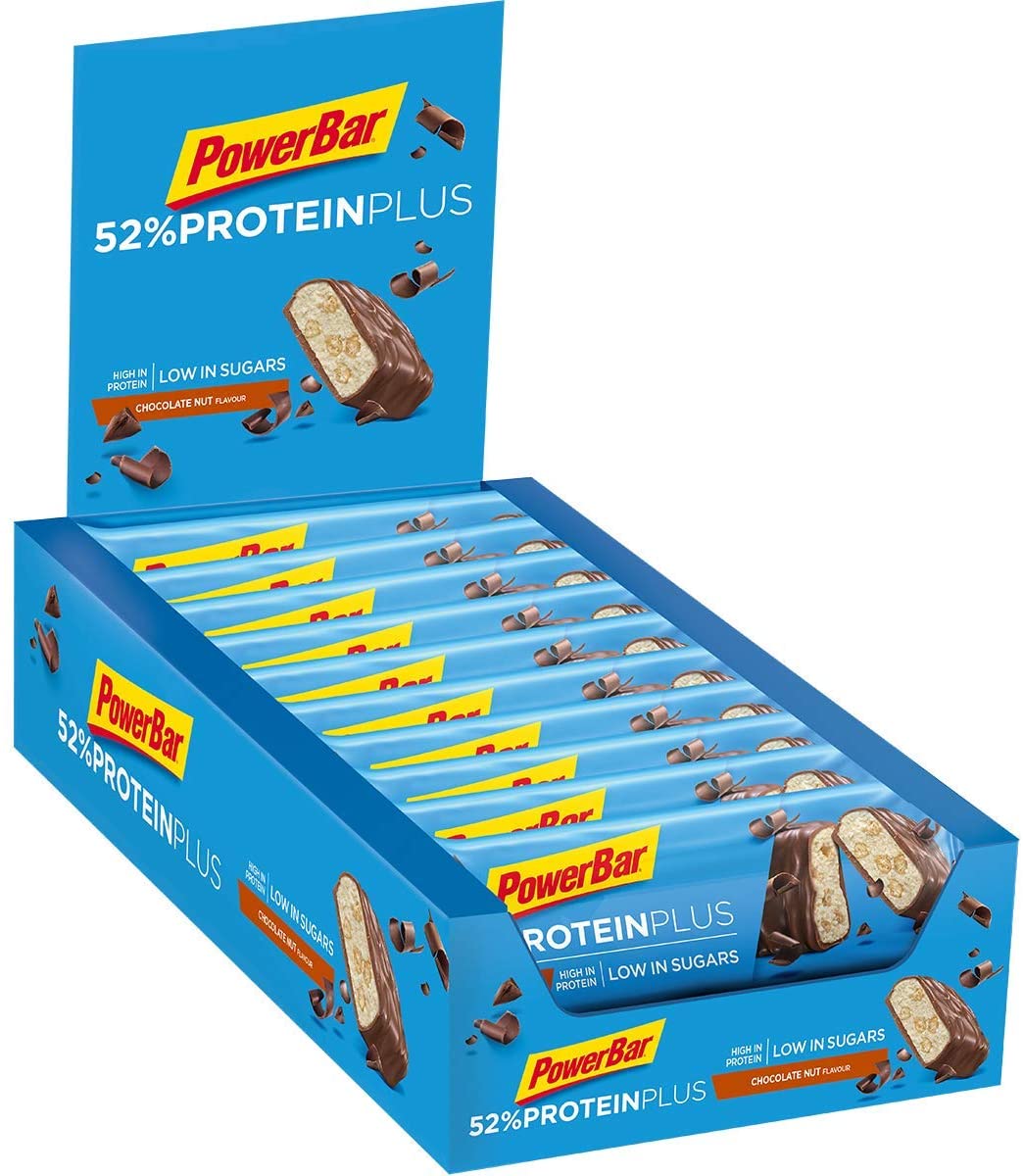 PowerBar Protein Plus 52%, Chocolate Nut - 20 bars